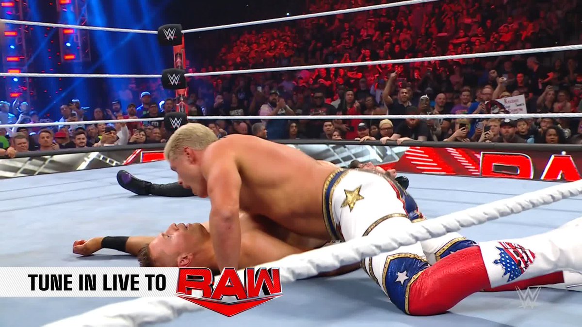 IT'S BROCK LESNAR!!! #WWERaw