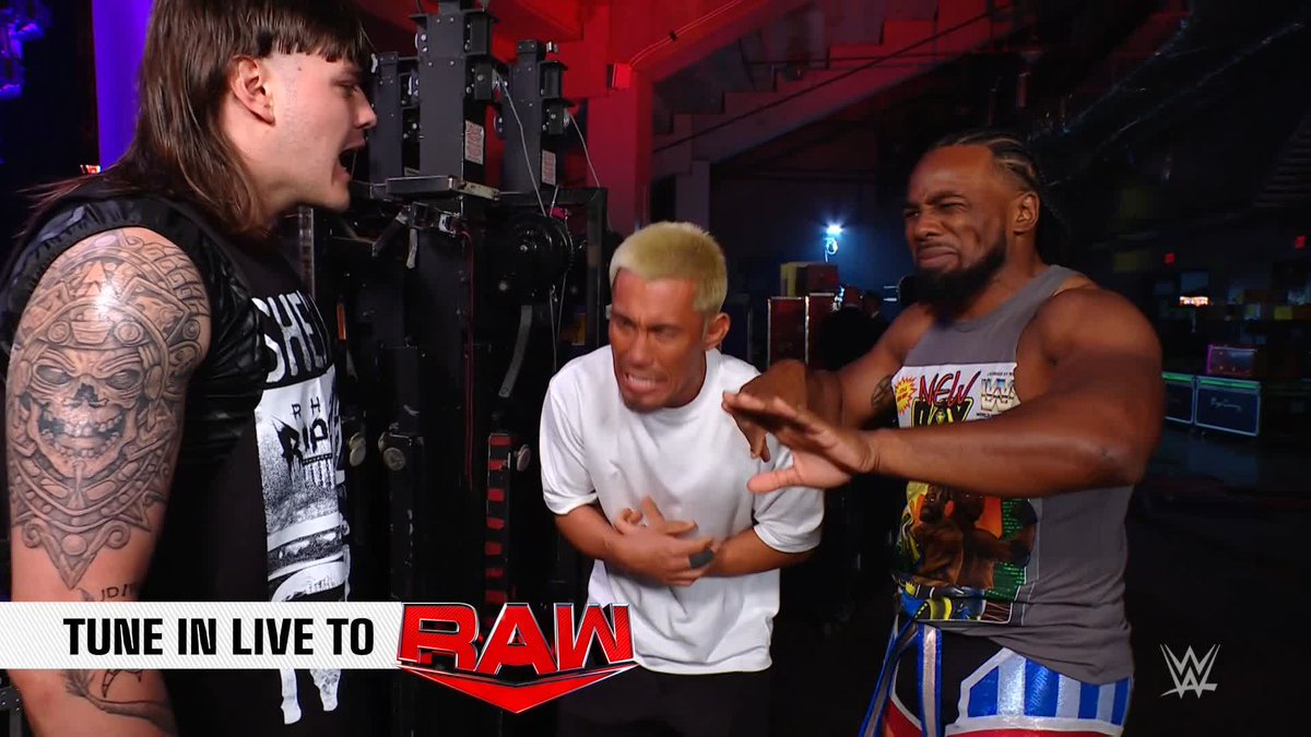Should Dominik become his own man someday? Might seem like Austin Creed thinks so! 😂 #WWERaw