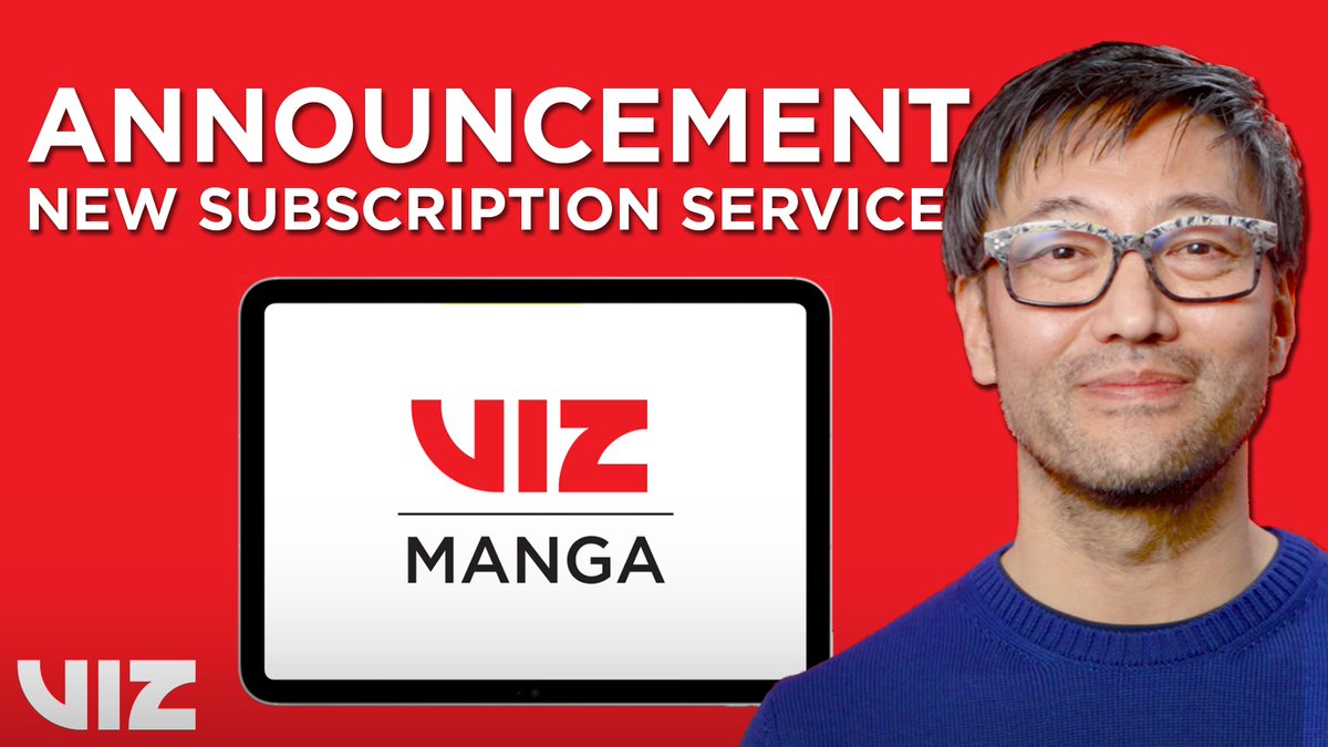 Our CEO has news to share! Download the updated VIZ Manga app and start reading today! #VIZManga
