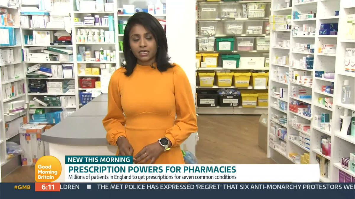 Pharmacies in England are going to start prescribing medication for some common health conditions including earaches, sore throats and shingles. The government has announced plans to hand more powers to pharmacists to ease pressure on GPs.