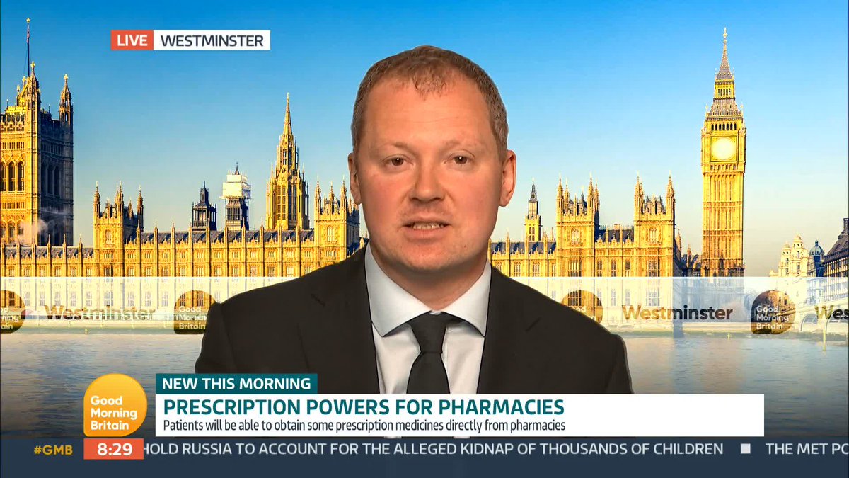 For the first time, patients who need prescription medication will be able to get it from a pharmacy, without a GP appointment, for 7 common conditions including earache, sore throat, or UTIs. Primary Care & Public Health Minister Neil O'Brien explains the policy.
