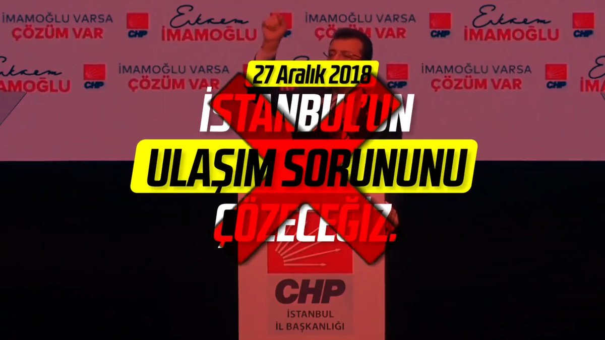 Söz, verildiğinde değil, tutulduğunda anlam ifade eder. İstanbullular soruyor #HaniVerdiğinSözler?