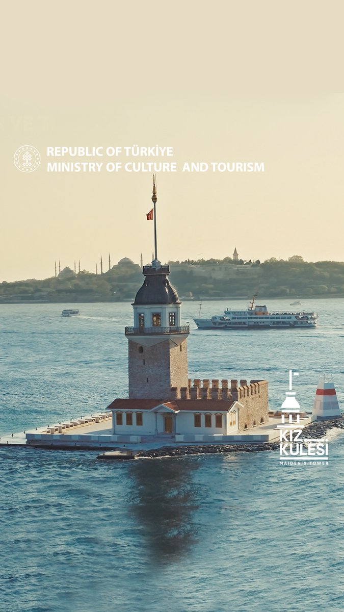 The symbol of İstanbul, the Maiden's Tower, is reopening its eyes. Restored to its original glory, the Maiden's Tower is ready to welcome you with a gorgeous light and laser show scheduled on May 11 at 9 pm. #İstanbul #MaidensTower