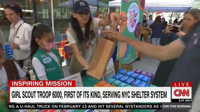 "If you're shy, you should join because if you're shy, that's how they help you. Because they make you not shy." Our Vanessa Yurkevich speaks with members of Girl Scout Troop 6000— for girls experiencing homelessness or living in shelters— in the final days of their cookies sale: