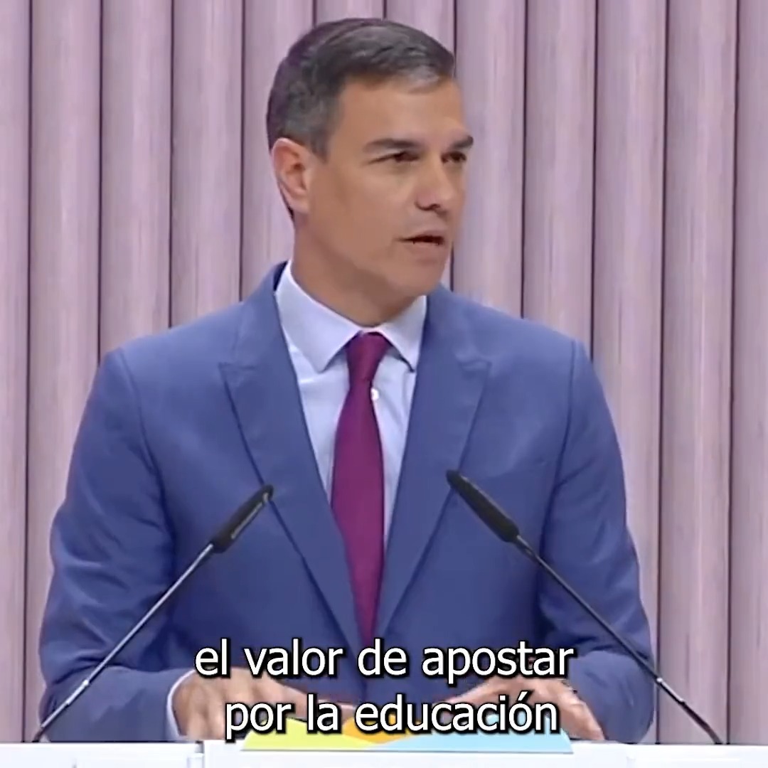 Estamos impulsando una auténtica transformación del sistema educativo. Los hechos avalan el valor de apostar por la educación y el conocimiento como motor de desarrollo económico y social. Y la formación de los jóvenes juega un papel esencial en este éxito de país.