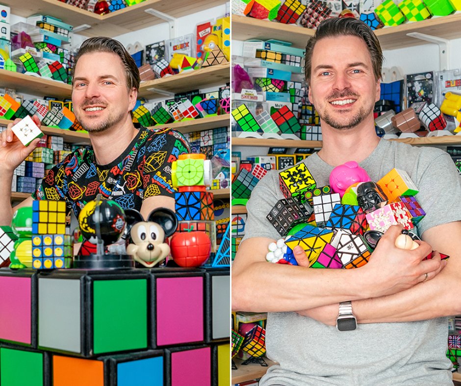 imagine owning every type of Rubik's Cube!