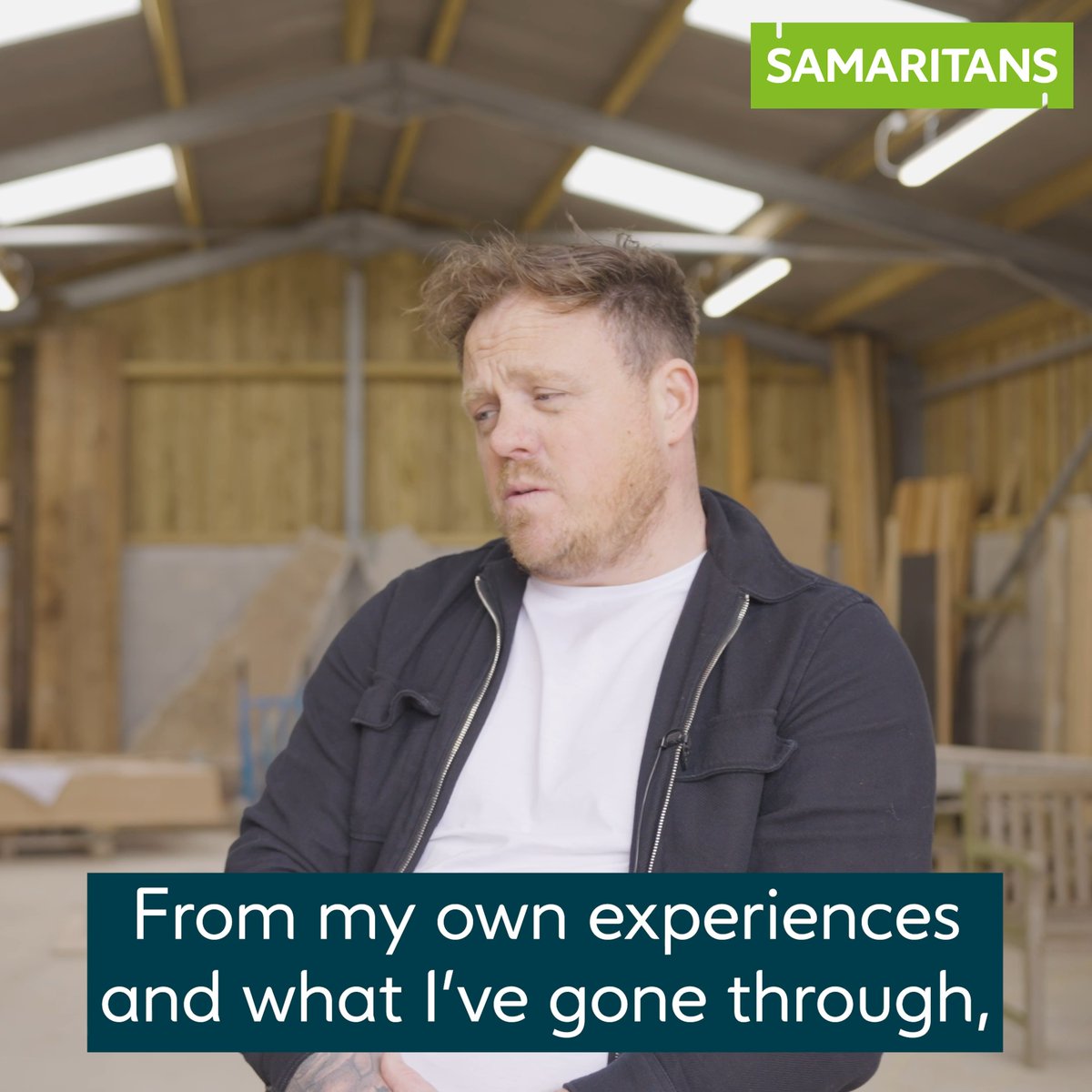 Exciting news! We’re at The RHS Chelsea Flower Show this year! 🌱🌸 Our garden is inspired by the stories of people who found courage to reach out during a tough time. Here’s our designer, Darren, talking about the garden with Paul, who called us when he was struggling 👇
