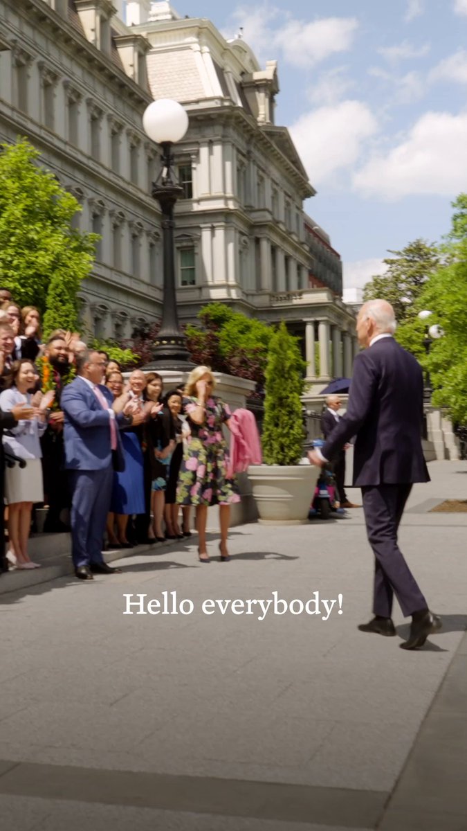 Our kids are our nation’s future – and they’re in teachers' hands. As you get to school each day and as you head home each night, please know that this White House sees you. We see you educating our students. We see you inspiring them. And we thank you a million times over.