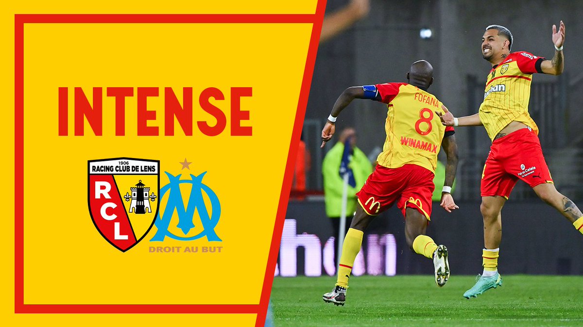 🎥 𝑰𝒏𝒕𝒆𝒏𝒔𝒆 RC Lens 2-1 Olympique de Marseille #FierDEtreLensois #RCLOM