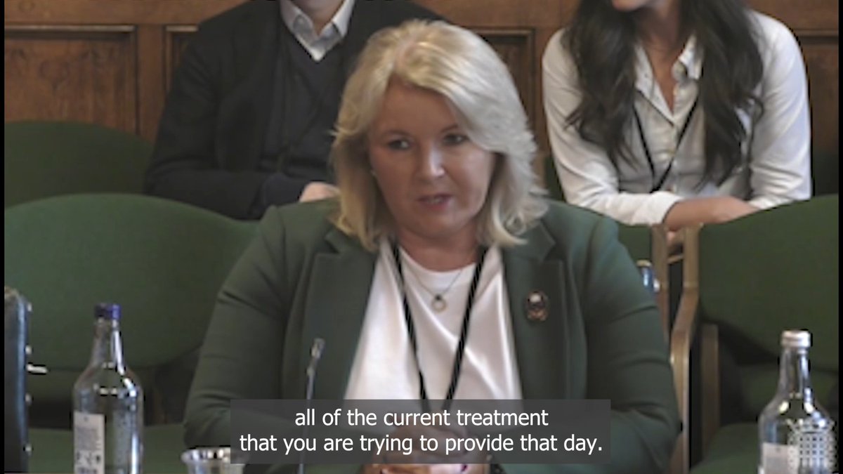“When you find half of your nursing workforce is missing every day and every night...and you have to leave care undone, who suffers? Our patients do." Pat Cullen MP made the case clearly for #RCNStrike action in parliament today. Get ready to vote again.