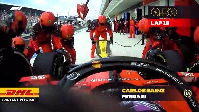 Congratulations to Scuderia Ferrari HP who picked up their third DHL_Motorsports Fastest Pit Stop Award of the season in Miami ⏱️👏 >> #MiamiGP #MomentsThatDeliver