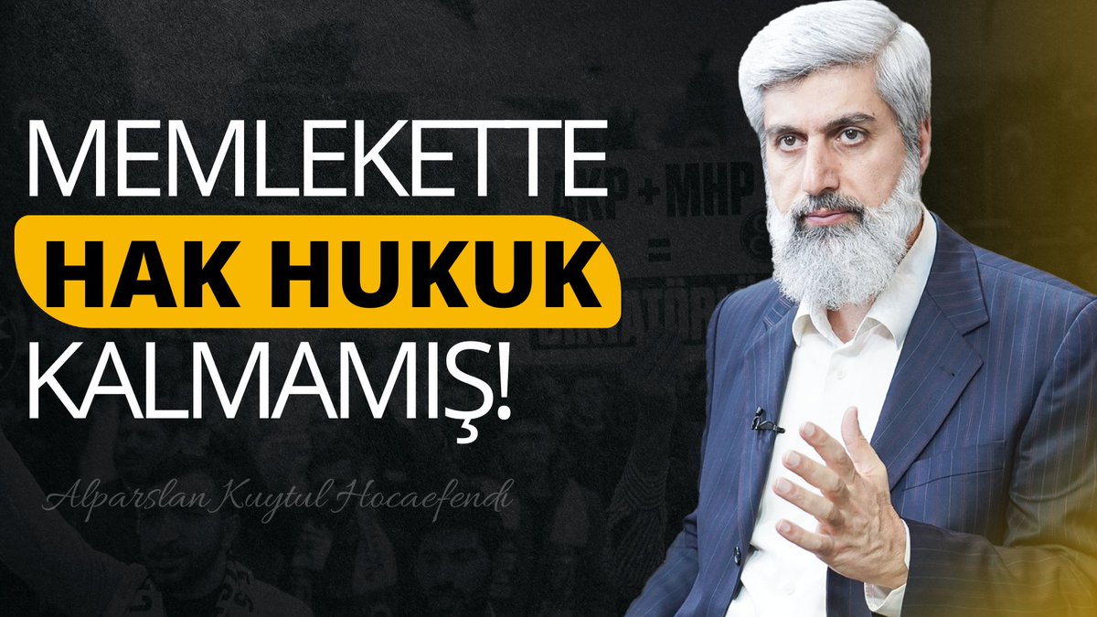 Memlekette hak hukuk kalmamış! #Unutturmayacağız