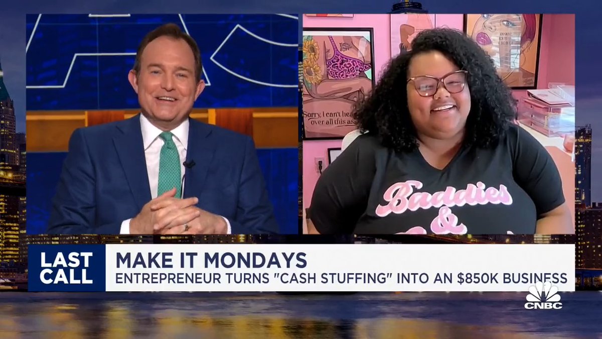 ICYMI: Check out the debut of Make It Mondays on Last Call! Jasmine Taylor shares how "cash stuffing" got her out of $60,000 worth of debt and helped her launch a business that is now on track to bring in $1 million this year.