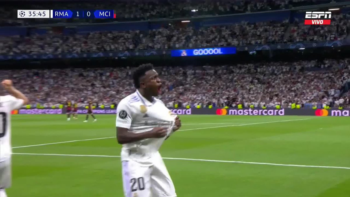 Golazo INFERNAL de Vinicius. Esto es Real Madrid.