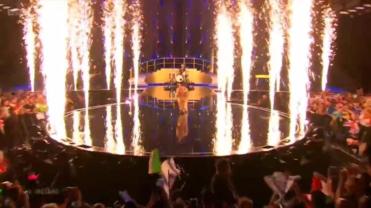 The jumpsuit is giving Harry Styles ✨ #Eurovision2023