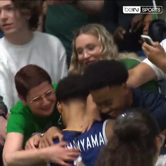 🥹 Victor Wembanyama en larmes lors de la communion avec les supporters de Nanterre, son club formateur... #action