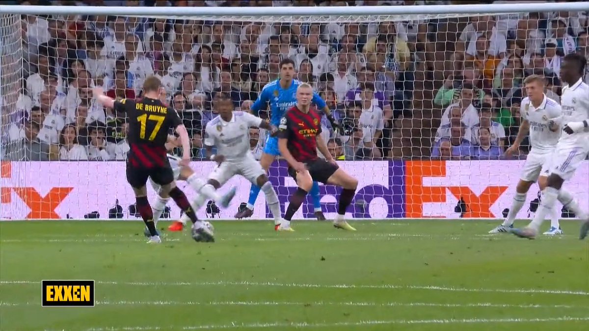Kevin De Bruyne Ağlardan çıkan ses, her şeyi anlatıyor. #UCL