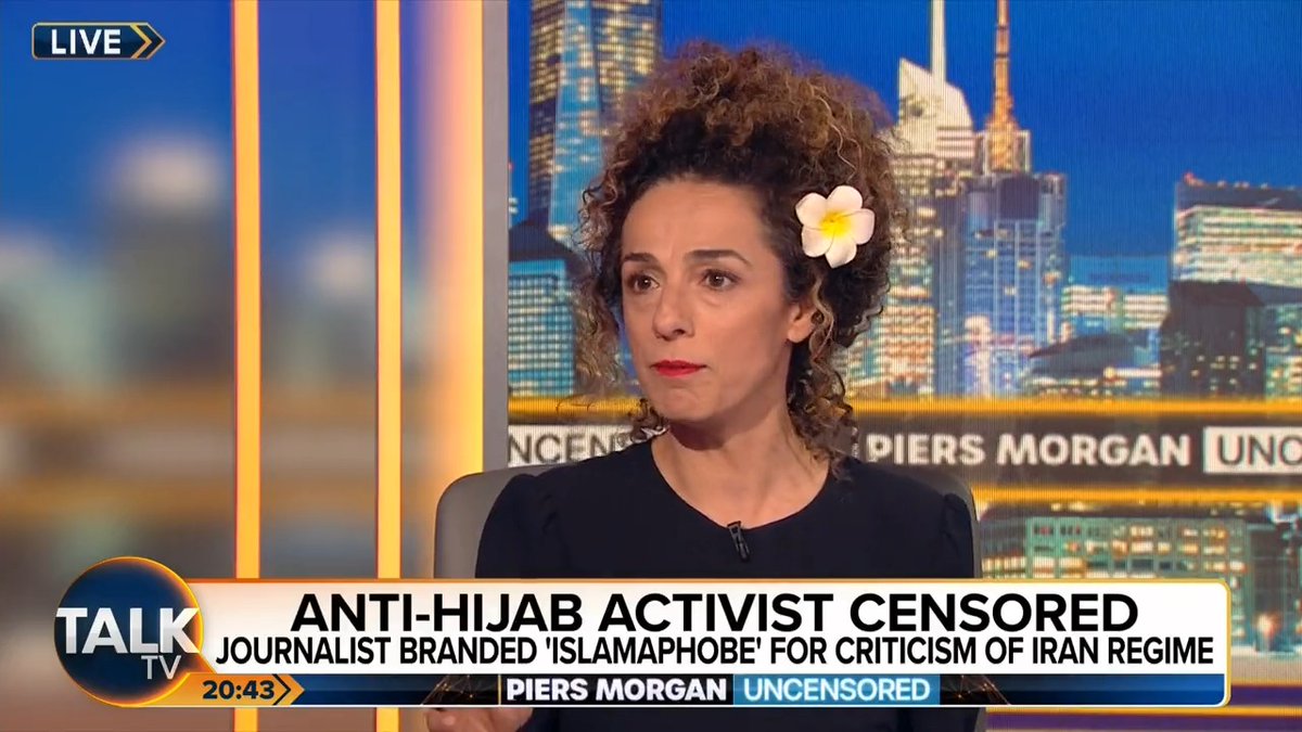 "You can take our life, you can take our eyes, you can take our bodies - but not our hope. "We are here to end this regime." Masih Alinejad tells Piers Morgan why Iranian women are her heroes. Masih Alinejad 🏳️ | Piers Morgan | Talk | #PMU