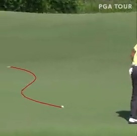 This putt went for a ride 🎢 Just ridiculous from @HidekiOfficial_ @ATTByronNelson. #TOURVault