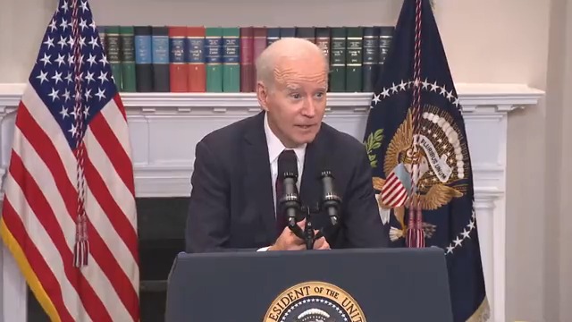 Biden lashes out at a reporter for asking him about budget cuts: "You didn't listen either, so why should I even answer the question? We cut the deficit by $160 billion! Billion! B-I-L-L-I-O-N."