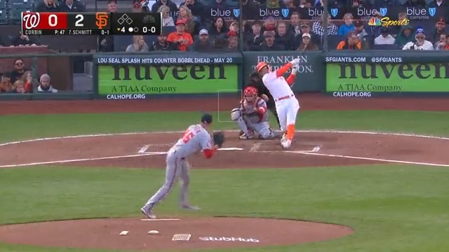 Casey Schmitt's first MLB hit is a homer!