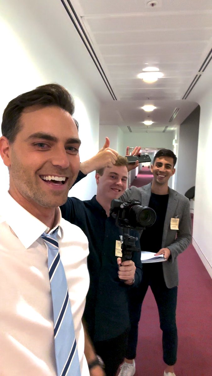Let’s go BEHIND THE SCENES of #Budget2023 🎥 💰 Chris Kohler #9News