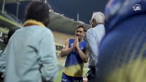 Tudumm 🎬 Special occasion with very special people 💛🐘 #WhistlePodu #Yellove 🦁