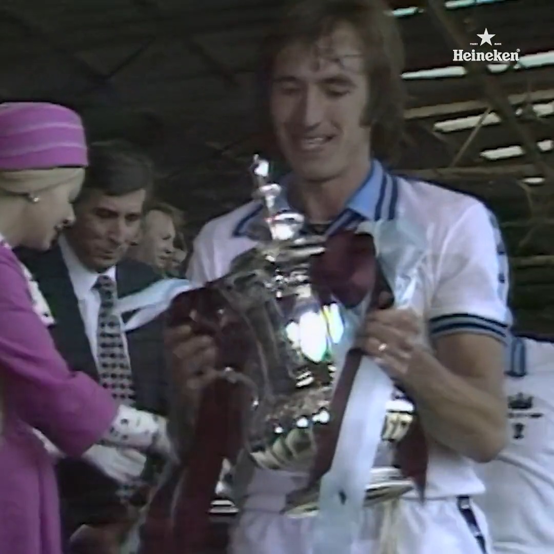 We beat Arsenal #OnThisDay in 1980 to win our third FA Cup! ⚒️ #WHUFC | Heineken® UK