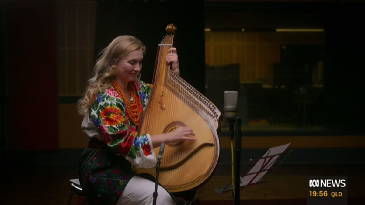 The bandura is a Ukrainian folk instrument that has historically been suppressed by Russian colonial powers. Seen as an ideological threat, bandura players were targeted for executions under the Soviet Union. This musician is keeping the tradition of the bandura alive. #abc730