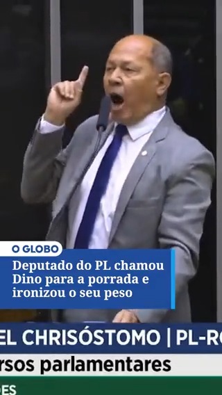 Deputado do PL chamou Dino para a porrada e ironizou seu peso após fala do ministro sobre 'SWAT e Vingadores'