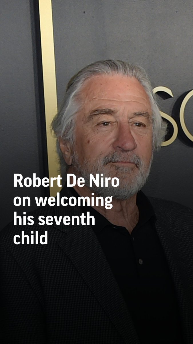 Robert De Niro talks about being a dad for the seventh time while at the premiere for his new film "About My Father."