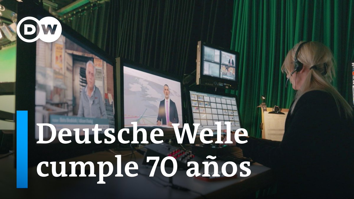 Deutsche Welle cumple 70 años Comenzó como un programa de radio mundial en alemán. Hoy es un medio internacional que opera en 32 idiomas. Este mes de mayo, DW celebra sus 70 años. #DWNoticias /opi