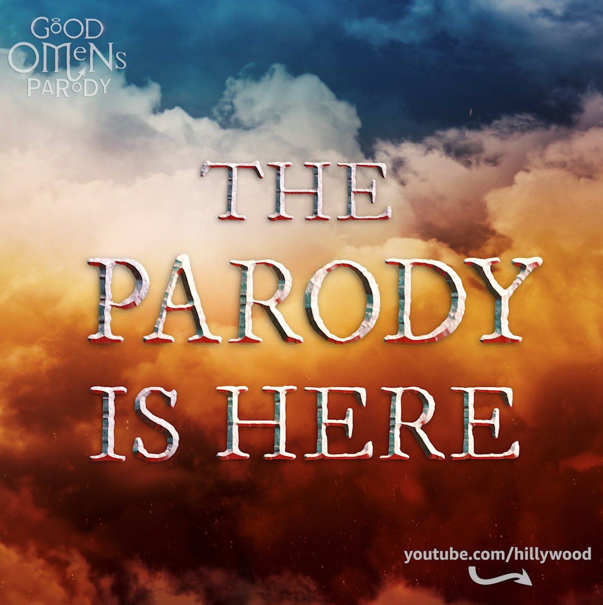 #GOODOMENSPARODY IS HERE! The Hillywood Show® brings you a Nice &amp; Accurate Good Omens Parody filled with ineffable surprises! Can we get a wahoo? 👼🏻😈 #GoodOmens @NeilHimself ▶️WATCH NOW: