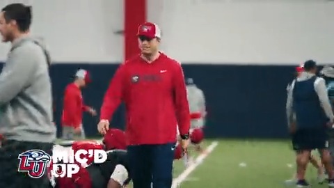 “When you play QB it’s not a position, it’s a lifestyle.” Liberty co-offensive coordinator and QB coach Willy Korn is getting the Flames signal-callers dialed in and ready to succeed in year 1.