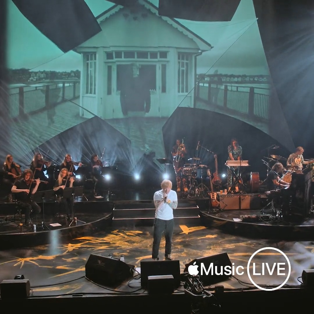 Ed’s #AppleMusicLive performance of Subtract starts soon at 8pm BST / 12pm PT / 3pm ET 🍿 Watch on Apple Music