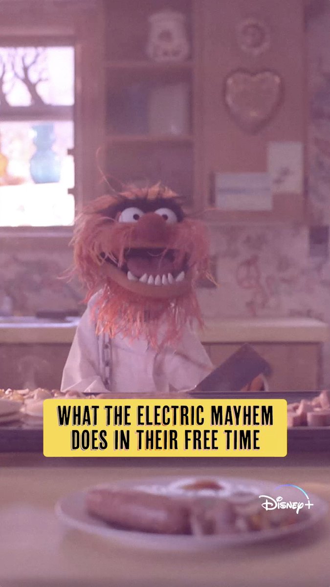 Looking for something to do in your spare time? Good news: All 10 episodes of #TheMuppetsMayhem are now streaming only on Disney+! Be there and be groovy! ✌️