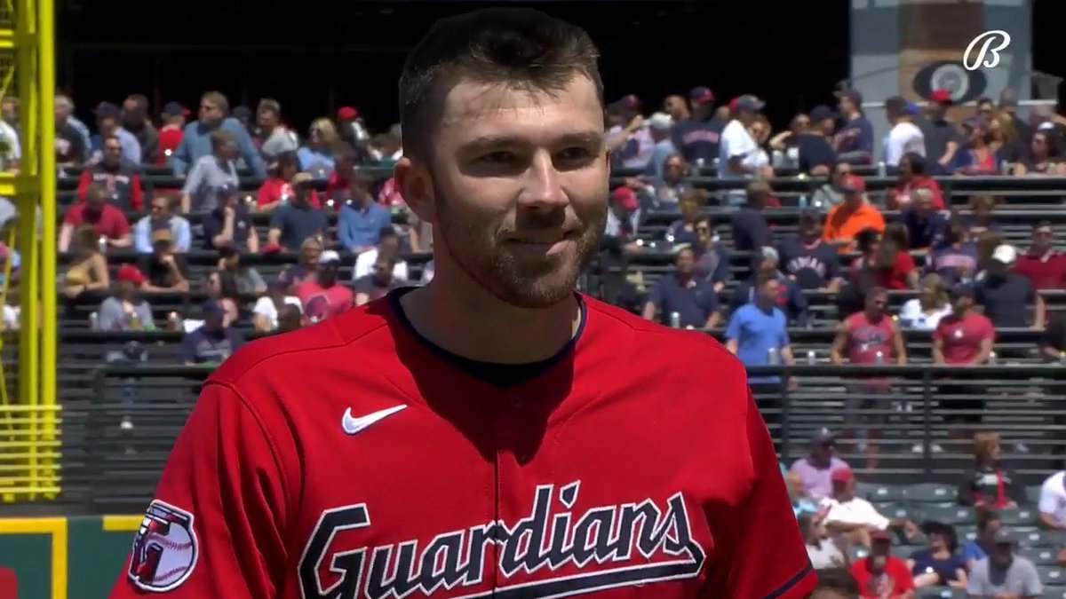 You'll always remember your first. Congratulations to Cleveland Guardians rookie David Fry on career hit No. 1! #ForTheLand
