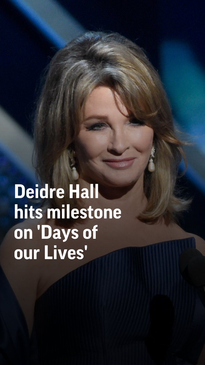 All in a day's work! Deidre Hall is celebrating her 5,000th episode on "Days of our Lives" after joining the show 45 years ago.