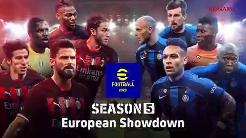 本日開幕！ ⚽─────────────────── 新シーズン"European Showdown" ⚔ ────────────────────⚽ 一足早く、新シーズントレーラーを公開👀 メンテンナンスの終了まで、もうしばらくお待ちください！ #イーフト #eFootball