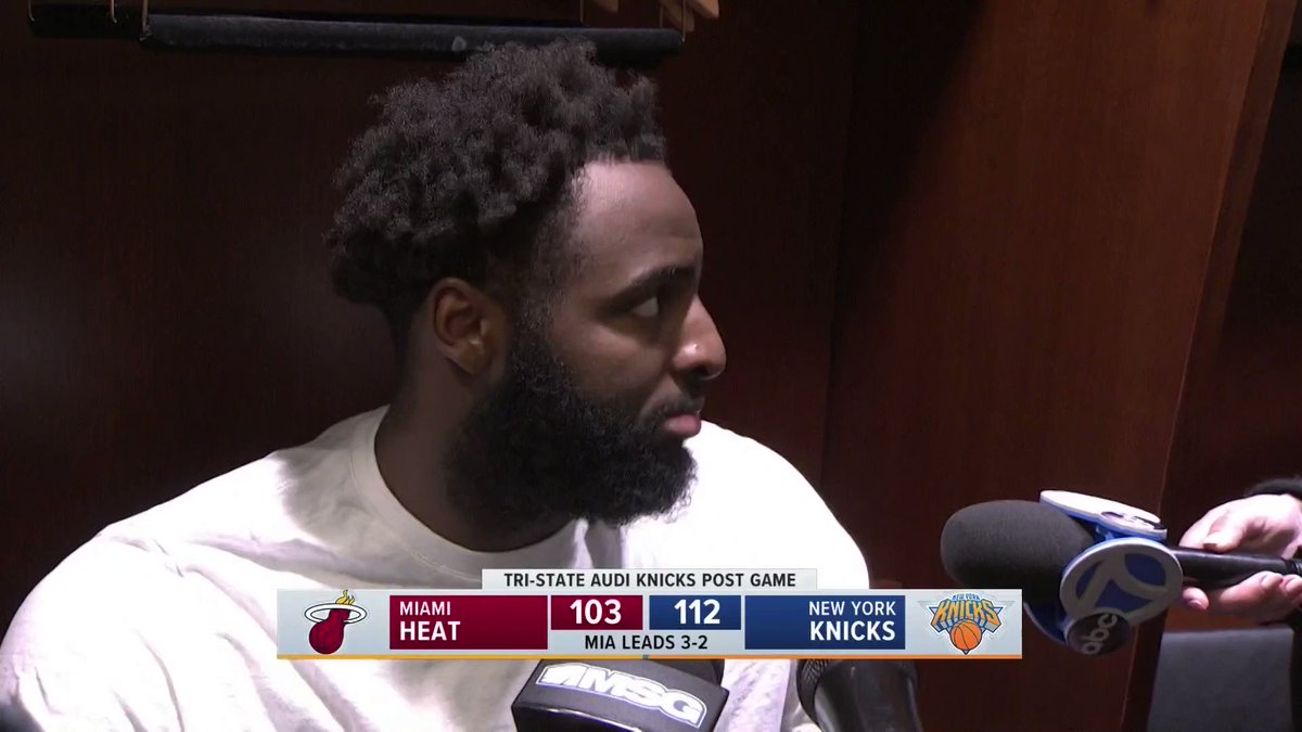 "I'm knocking these down." 🥶 Mitchell Robinson reacts to the Miami Heat's failed Hack-a-Mitch strategy. We love you Mitchell Robinson