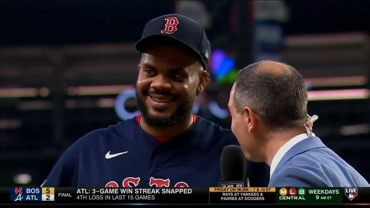 Will never forget seeing the embrace between Kenley Jansen and Justin Turner on the field after Kenley’s 400th MLB save. I asked Kenley about the moment in this MLBNetwork interview. Red Sox Los Angeles Dodgers