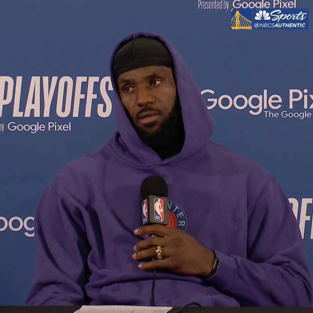"We don't work on flopping... We're just not a team that goes out there looking for flopping opportunities. That's just not us. It's actually never been any team that I've played on in my 20 years where we have been a flopping team." — LeBron James