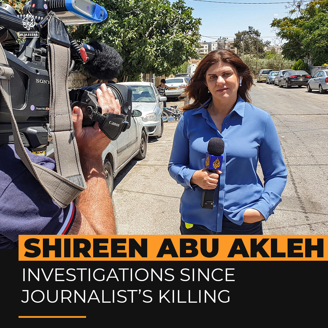 One year on since veteran Al Jazeera journalist Shireen Abu Akleh was killed by Israeli forces, no one has been held accountable despite numerous investigations proving Israeli responsibility ⤵️ #JusticeForShireen