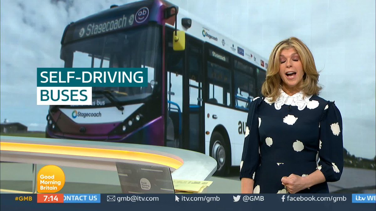 The first driver 'hands-free' passenger buses will go into service in Scotland on Monday. In a UK first, the five single-decker buses will carry around 10,000 journeys a week. Juliet Dunlop reports from one of the buses which is on a trial journey.