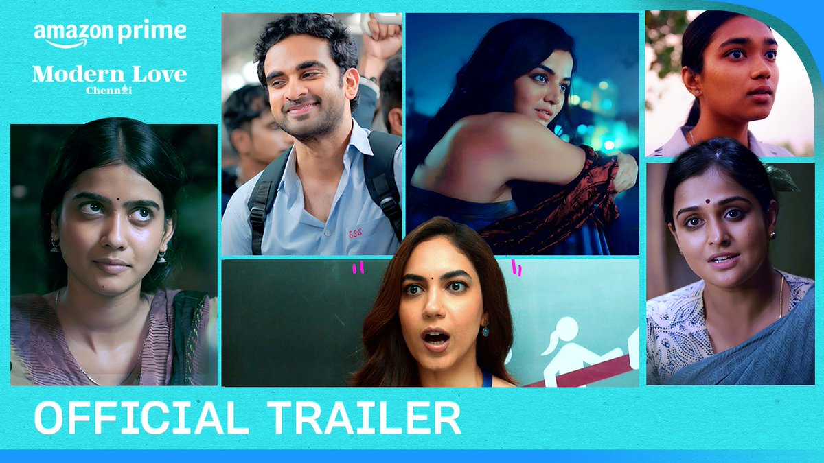 a celebration of love, life, and the endless possibilities that await us in the heart of Chennai 💙🏡 #ModernLoveOnPrime, May 18 Trailer Out Now! Tyler Durden And Kino Fist #BharathiRaja Ilaiyaraaja Raja yuvan #BalajiSakthivel Director Rajumurugan Krishnakumar Ramakumar Akshay Sundher