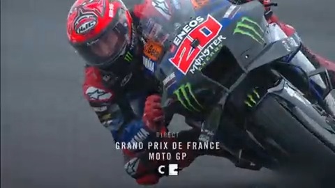 Dimanche, journée spéciale #MotoGP sur C8 🔥 Le Shark Grand Prix de France Moto fête son 1000ème Grand Prix Moto depuis la création du Championnat du Monde. 🏍️ RDV à 13h55 pour suivre la course sur le circuit Bugatti du Mans commentée par Antoine Arlot et Jules Danilo 🎙️