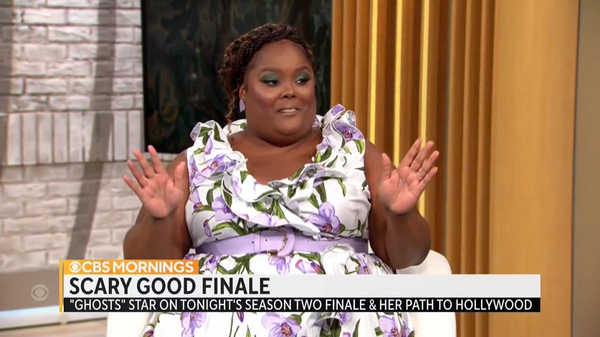 Danielle Pinnock (Danielle Pinnock) almost quit acting before she was cast as Alberta on Ghosts. Now, she is sharing what she loves about playing the "hot mess with a heart of gold” — and how some of Hollywood's biggest names encouraged her to love her body.