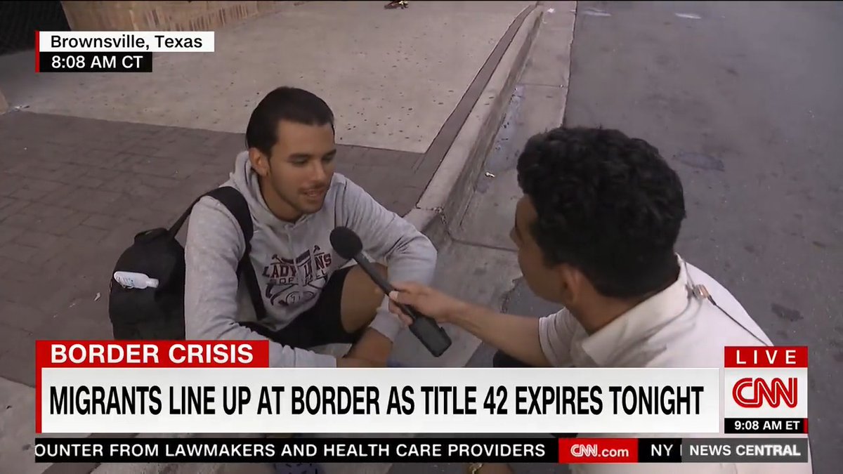 Pedro, a migrant from Venezuela, tells CNN about his reasons for coming to the United States and his efforts to find his wife, from whom he was separated shortly after crossing the border