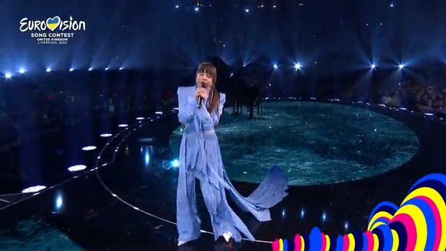 Estonia's Alika sure hits all the right keys! 🇪🇪 #Eurovision