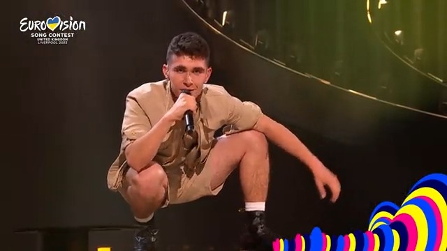 Victor = the coolest kid in Eurovision. That's what we say 🇬🇷 #Eurovision